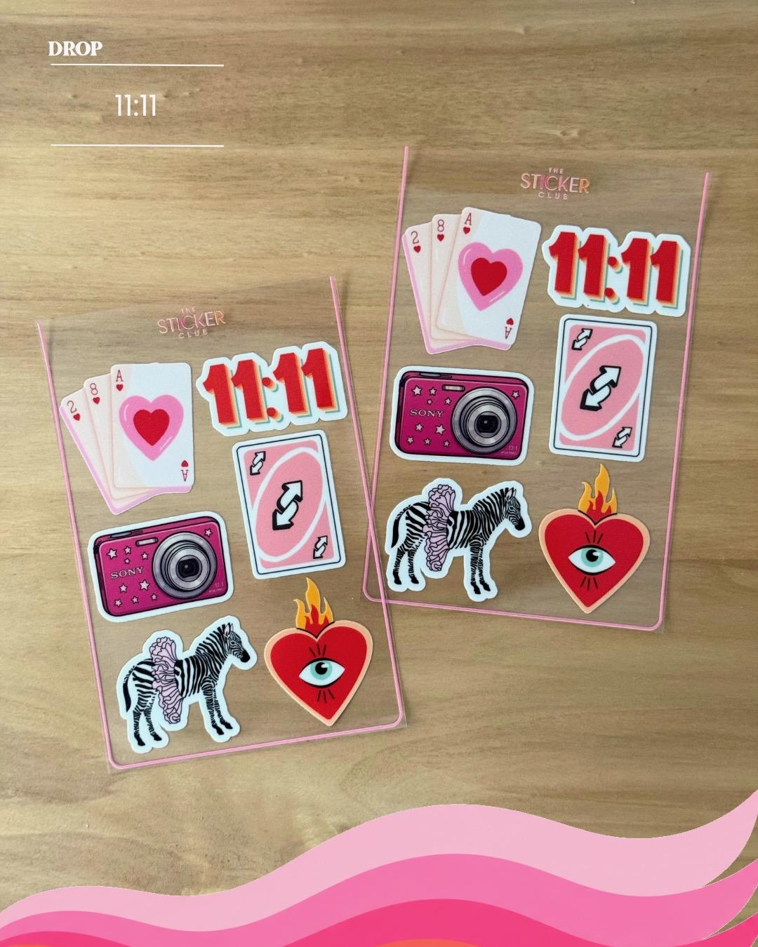 Plancha de stickers 11-11
