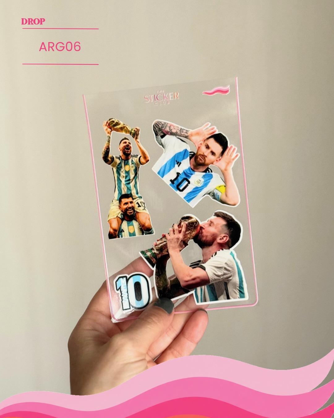 Plancha de stickers ARG06
