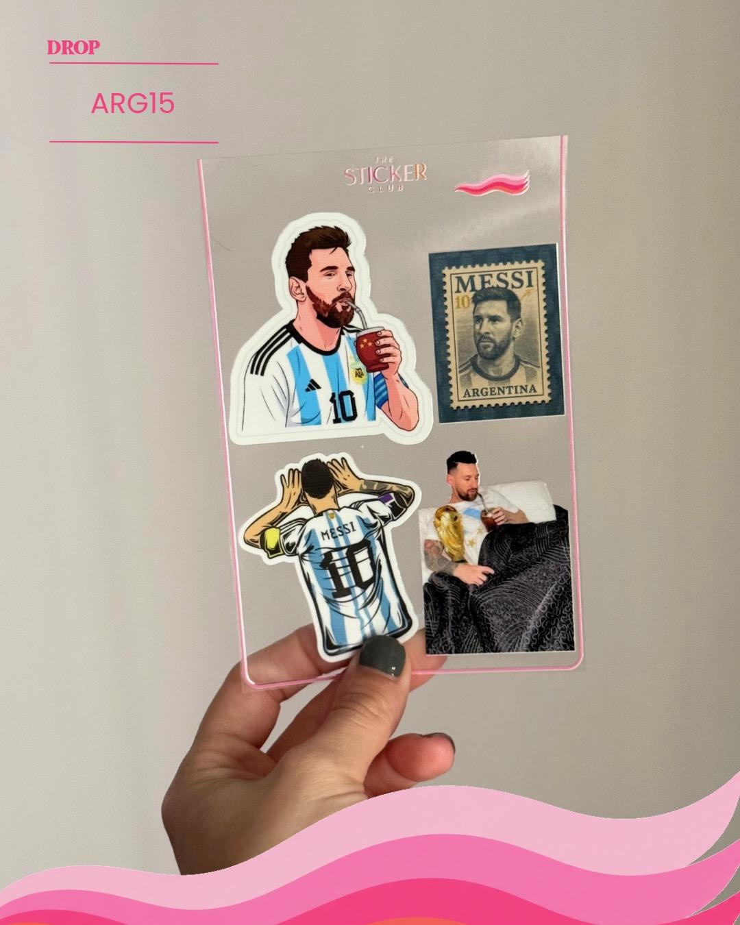 Plancha de stickers ARG15
