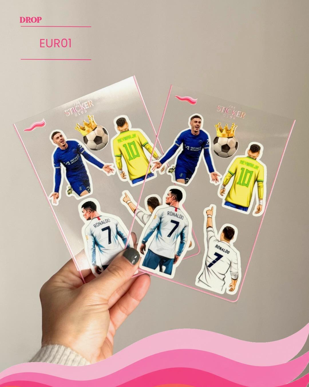 Plancha de stickers EUR01