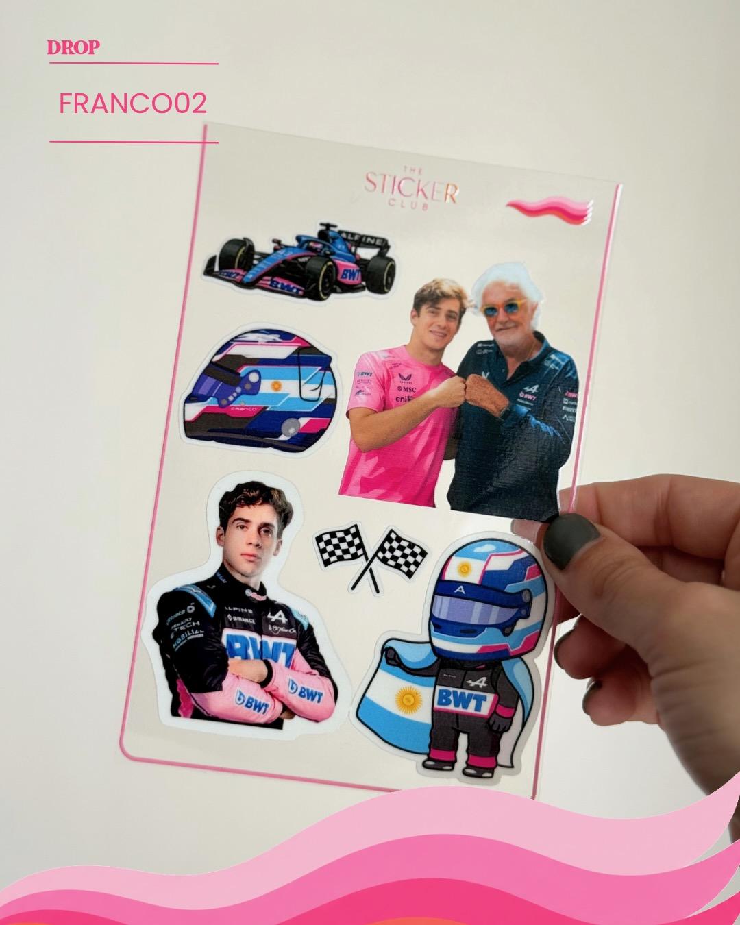 Plancha de stickers FRANCO02