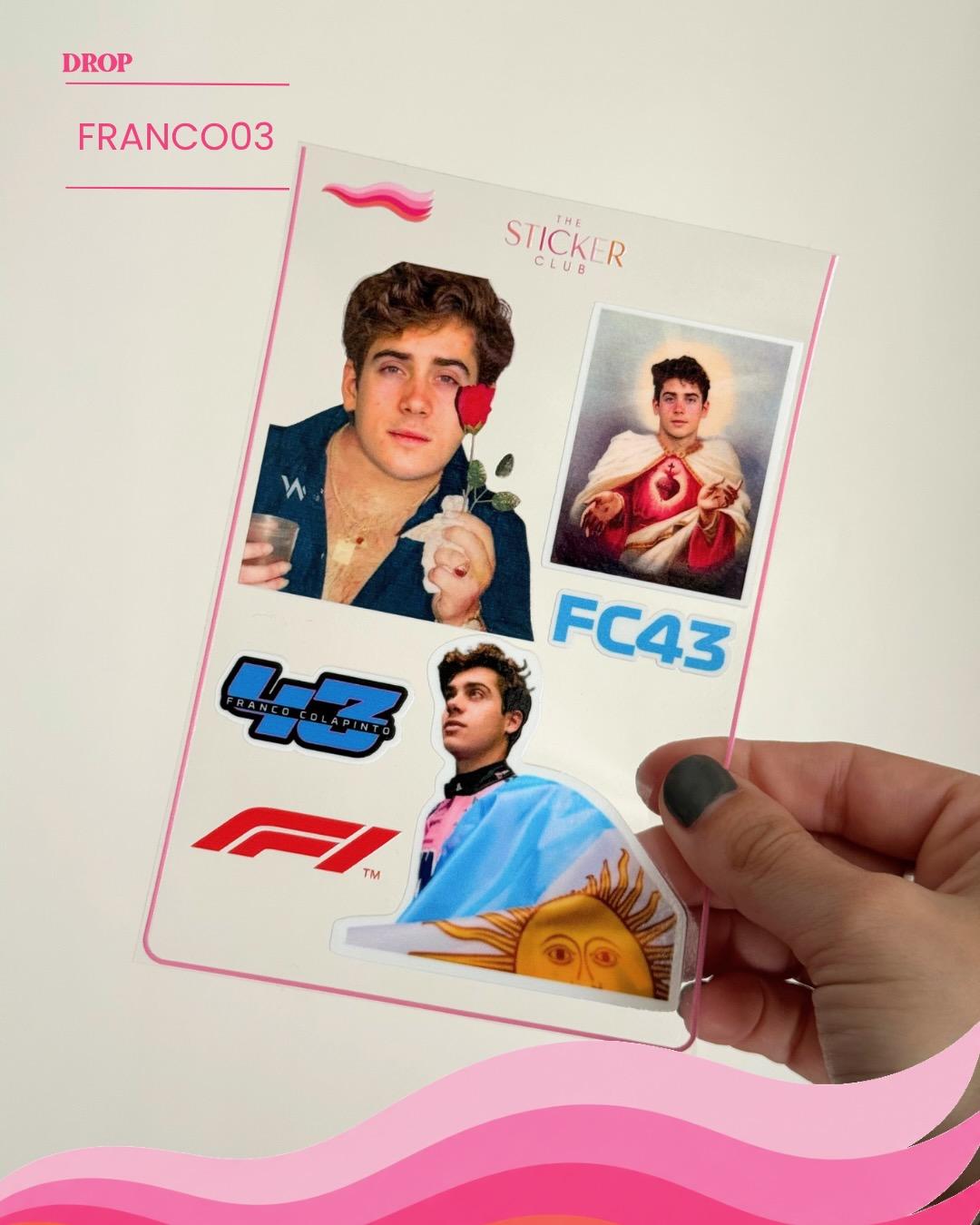 Plancha de stickers FRANCO03
