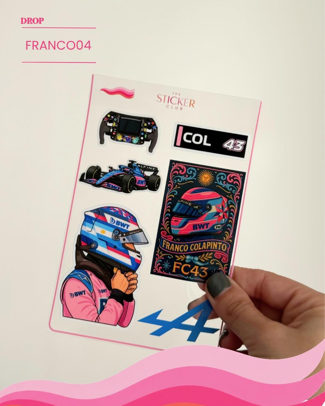 Plancha de stickers FRANCO04
