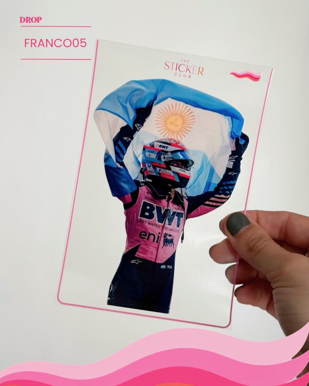 Plancha de stickers FRANCO05