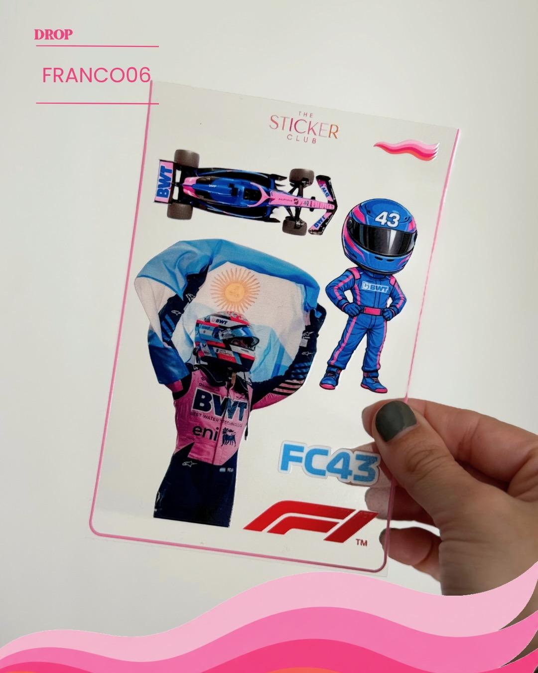 Plancha de stickers FRANCO06