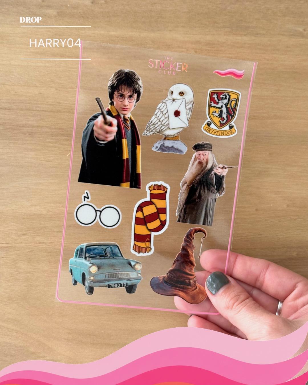 Plancha de stickers HARRY04