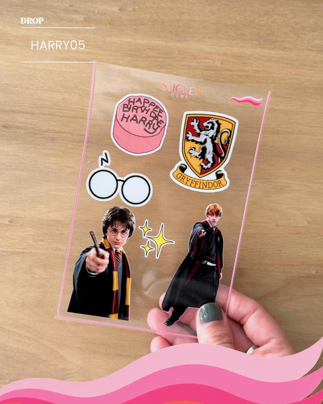 Plancha de stickers HARRY05
