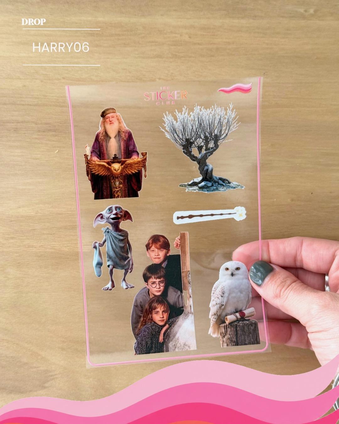 Plancha de stickers HARRY06