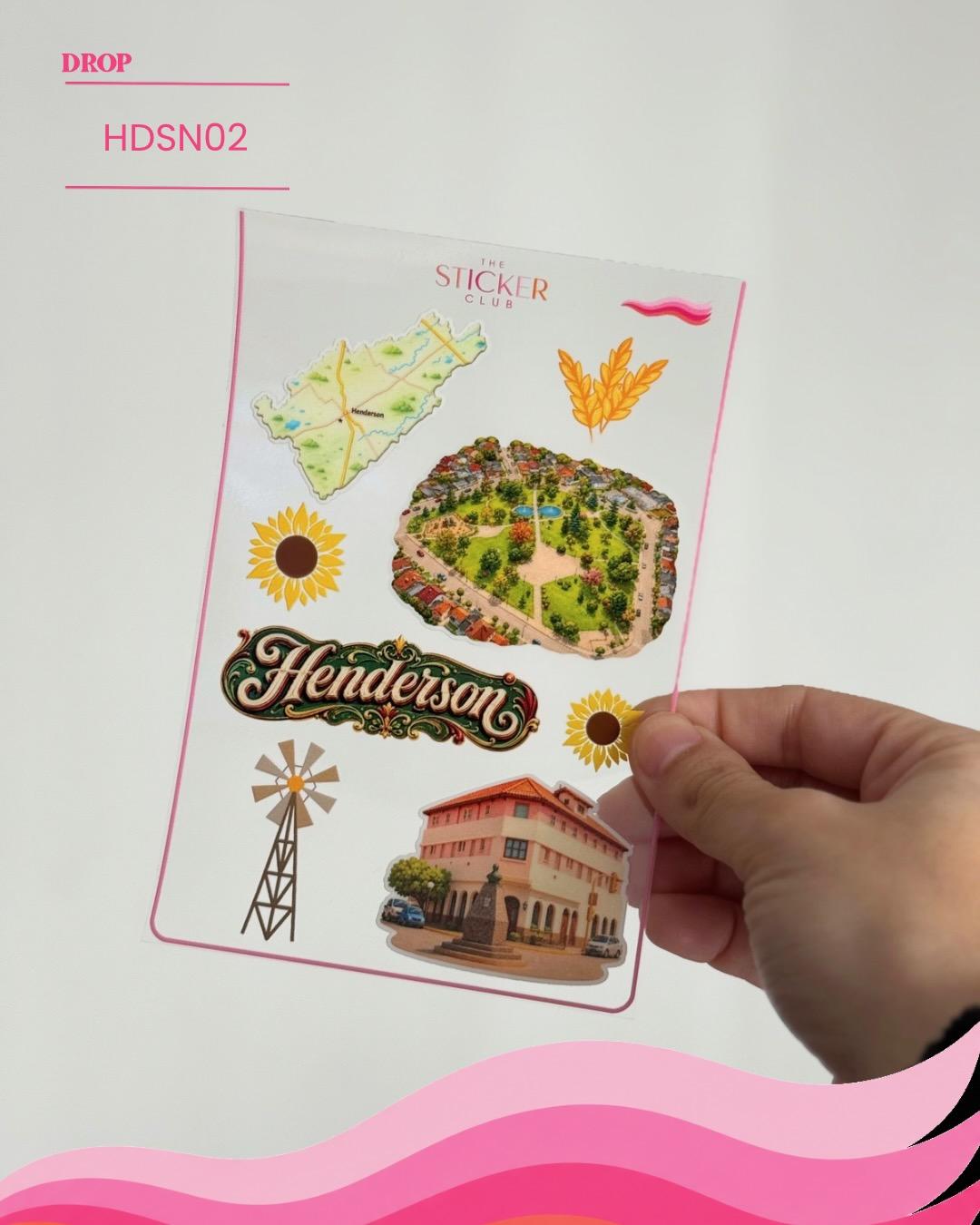 Plancha de stickers HDSN02