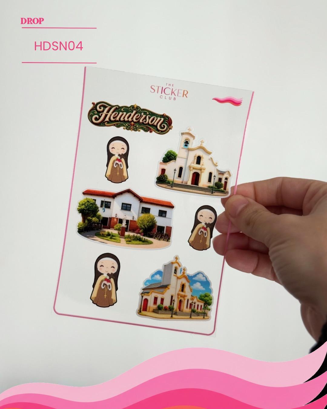 Plancha de stickers HDSN04