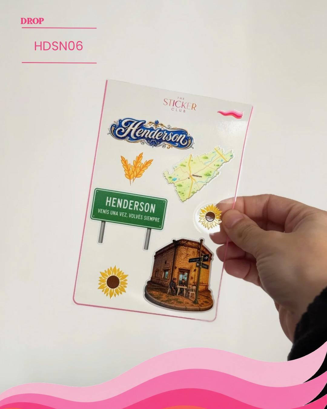 Plancha de stickers HDSN06