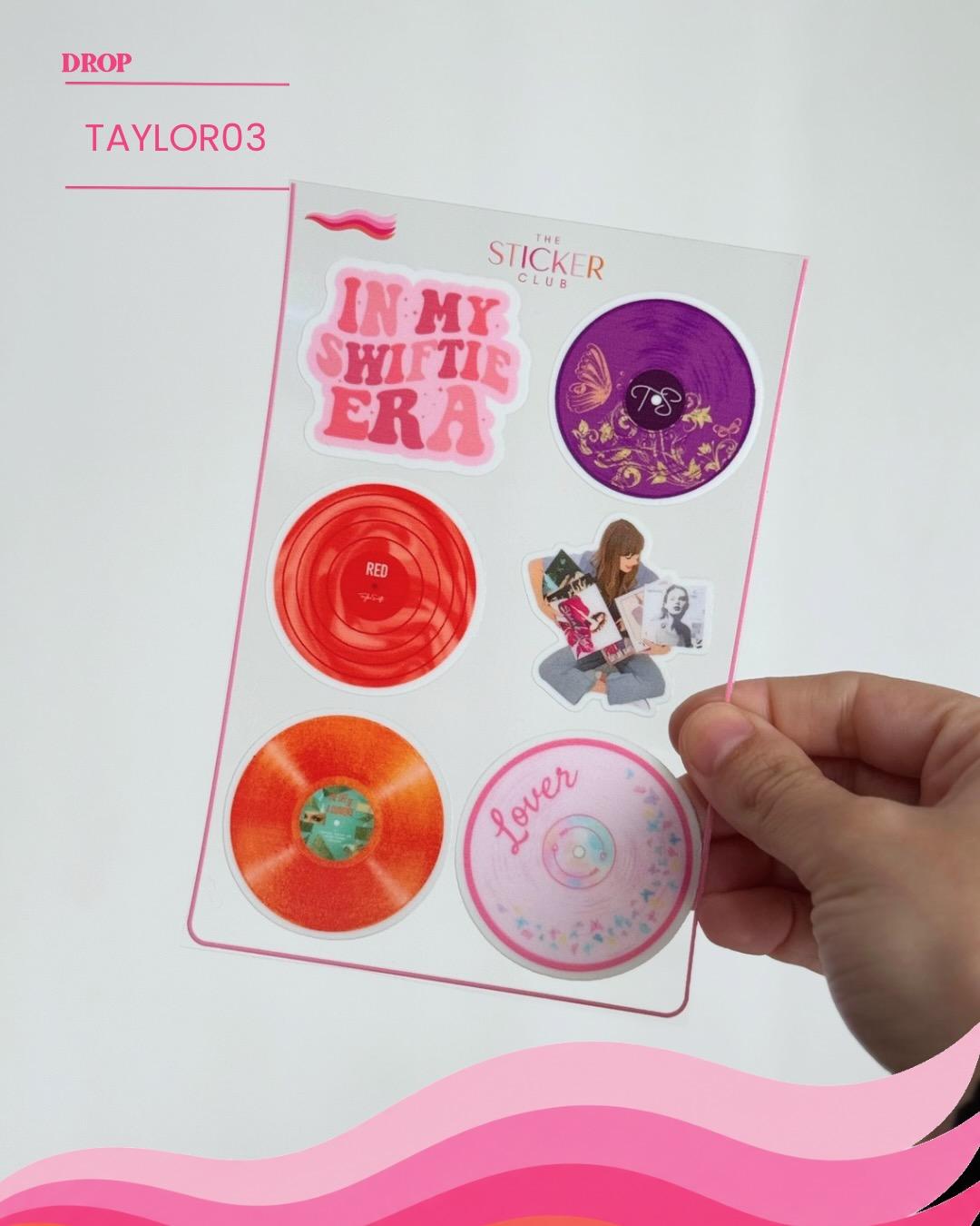 Plancha de stickers TAYLOR03